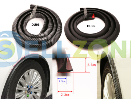 Συμπληρωματικός τύπος καλουπώματος για λασπωτήρες 2 τμχ 1,5 m - DU95 DU96